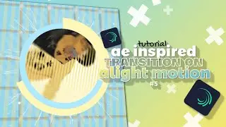 ae inspired transition on alight motion #5 | alight motion tutorial