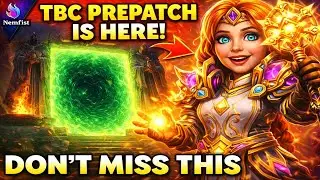 TBC PREPATCH IS LIVE HYPE | Elem Shaman PVP | TBC WAITING ROOM | DREAMSCYTHE ALLIANCE