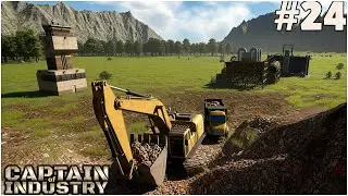#24 ALTRA ZONA MINERARIA E 20 MW DI BACKUP DA GENERATORI DIESEL - CAPTAIN OF INDUSTRY - GAMEPLAY ITA
