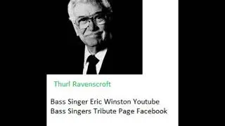 Thurl Ravenscroft Asleep In The Deep
