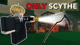 99 Nights But I can ONLY Use Scythe WEAPON!