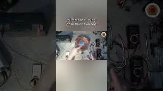 Vortex coil voltage difference inside and out