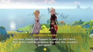 GENSHIN IMPACT 6.2 - KAEDEHARA KAZUHA at LIYUE Mountain [ANECDOTE]