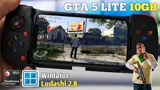 Winlator Ludashi 2.8 | GTA 5 LITE 10GB | Snapdragon 855
