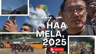 🇧🇹 Haa Mela VLOG: Friendship, Paratroopers, Bike show, Military Skills and  VIBRANT cultural show.