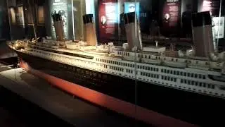 Titanic, model in Maratine museum in Liverpool