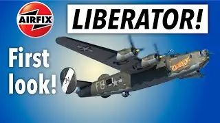 2024 BRAND NEW! AIRFIX B-24 LIBERATOR - what's in the box?