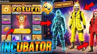 INCUBATOR RETURN 2026 🥳 FF NEW TONIGHT UPDATE EVENT🤯 YELLOW CRIMINAL CONFIRMED