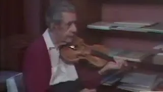 【一代小提琴宗师教课】温和的语气！坚毅的目光！伊凡&middot;加拉米安（Ivan Galamian）