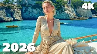 Summer Relaxing Vibes 4K UHD 2026 🍹 Chill Tropical Deep House Mix