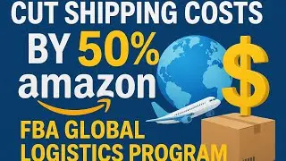 💰 Cut Shipping Costs by 50% with Amazon FBA Global Logistics Program!||@RubiOsmanNetEarnerPro