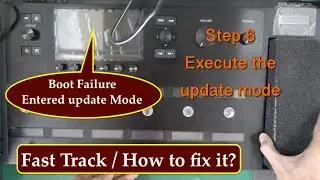 How to fix boot failure on helix line 6 guitar effects