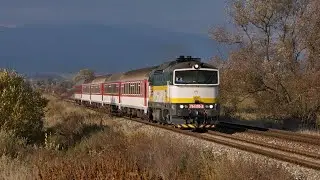 Vlaky Slovensko - ZSSK 754.055 Ren&aacute;tka R 953 Fatra