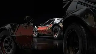 Abandoned Ferrari Dino | DeTomaso Pantera |  #ferrari  #ai #hypercars