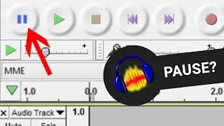 [SOLVED] How to fix audacity pausing while recording