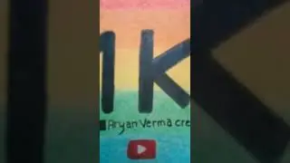 1k subscribers Youtube gift #shorts#viral#art