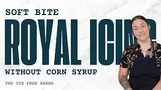 The Best Corn Syrup-Free Royal Icing for Sugar Cookies - soft bite, stackable, puffy and shiny icing