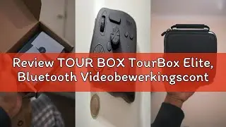 Review TOUR BOX TourBox Elite, Bluetooth Videobewerkingscontroller, Fotobearbeitung snelkoppeling to