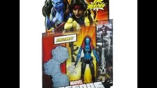 Hasbro Marvel Legends Mystique Six Inch HD Action Figure Review | www.TekSushi.com