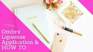 Ombre Lipsense Application and How To