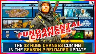 Warzone Season 2 Reloaded Patch Notes | Rebirth Reinforced Map Changes And Updates