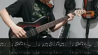 Deftones - The Spell of Mathematics // Bass Cover + Play Along Tabs