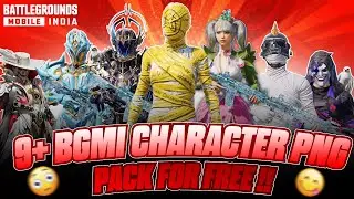 FREE BGMI  Character PNG Pack For Thumbnails🥰 | 2025