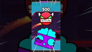 500 Demons 😈 #geometrydash #demon #demonslayer