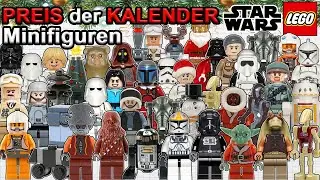 DAS sind die PREISE der ERSTEN KALENDER MINIFIGUREN|LEGO Star Wars Adventskalender 2011-2015