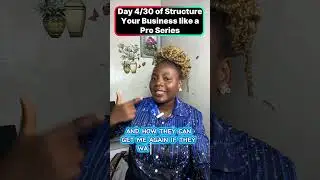 Day 4: SYSTEMS | STRUCTURE YOUR BUSINESS LIKE A PRO