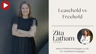 Leasehold vs Freehold - what is the difference? #mortgageadvice #mortgagesexplained #propertyvideo