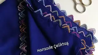 93. model   DÜZ RENK YAZMAYA HARİKA BİR MODEL 💯💯💯💯 #igneoyasi#hanzadegulluceliktas#needlelace