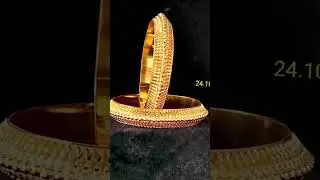bridal gold bangles set design#jewellery #bangles #latest #wedding #ladiesbangles #nosubscribers