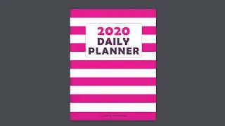 2020 Printable Daily Planner Bundle (Annual, Monthly and Weekly Planner Pages) - 136 Pages in Total!