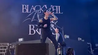 Black Veil Brides Knives And Pens Front Row POV 7/3/25 At Michigan Lottery Amphitheater