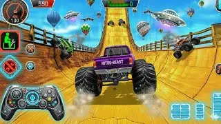 MEGA RAMP VS MONSTER TRUCK! 🤯 Insane GT Stunts & Crashes | Android Gameplay 🚜💥