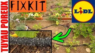 tuyau poreux LIDL PARKSIDE et FIXKIT arrosage Goutte à Goutte économiseur d'eau Sprinkler Hose