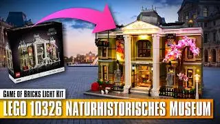 Game of Bricks Light Kit - LEGO's Naturhistorisches Museum (10326) | Beleuchtung - Live-Installation