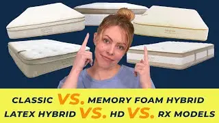 Saatva Mattresses Review - Classic vs Memory Foam Hybrid vs Latex Hybrid vs HD vs RX vs Solaire!