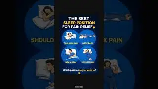 Stop Body Pains! Best Sleeping Positions 🛌