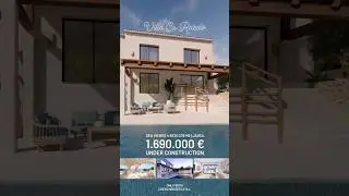 🌵 New IBIZA Style Villa with Seaviews in Javea, Spain | EXCLUSIVE WITH COSTA HOUSES Luxury Realty