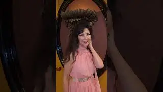 Длинное персиковое платье без рукавов с красивым поясом! #shorts