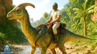 First Dinosaur Ride | Ark Survival Ascended Gameplay #3