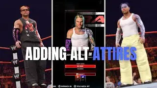 HOW TO ADD ALT ATTIRES WWE 2K25 | Discovery Editor