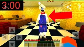 I played ice scream in minecraft 