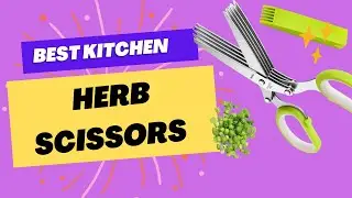 Herb Scissors That Will Up Your Kitchen Game #kitchengadgets