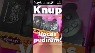 Vcs pediram tanto pra eu testar esse controle que eu comprei! #controleps2 #playstation2 #ps2 #play2