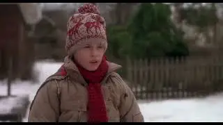 Home Alone Kevin takes buzz's money to buy some Groceries scene