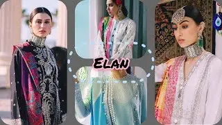 Elan unstitched collection 2021| latest collection | Elawn #omara