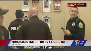 Recreated drug task force in Delaware County